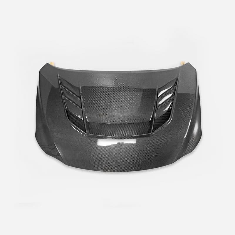 Carbon Fiber Vented Hood V Type for Subaru VBH WRX - Corrosion-Resistant Auto Accessory