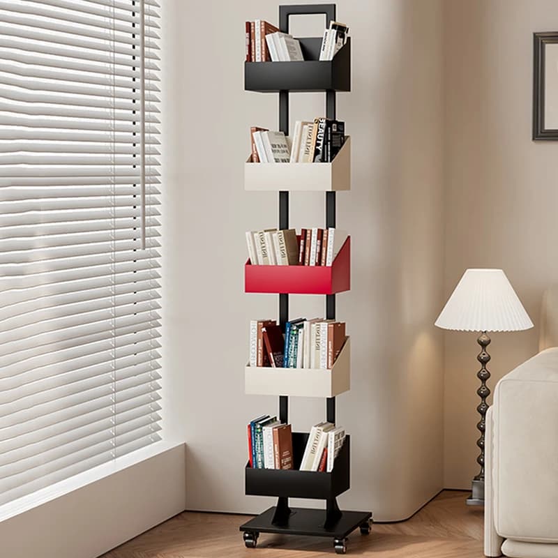 Standing High Bookcases Living Room Luxury Accent Designer Modern Aesthetic Cheap Book Shelf Professional Librero Home Furniture