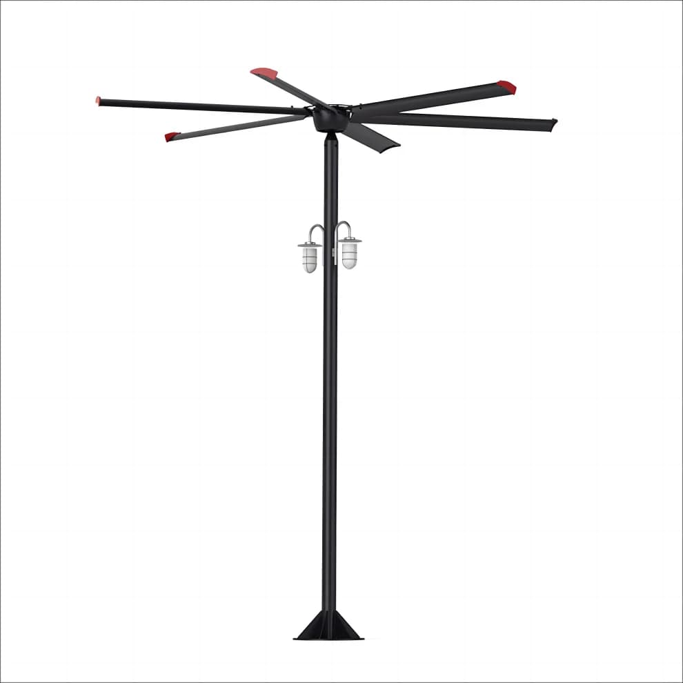 China factory pedestal Hvls industrial vertical fan