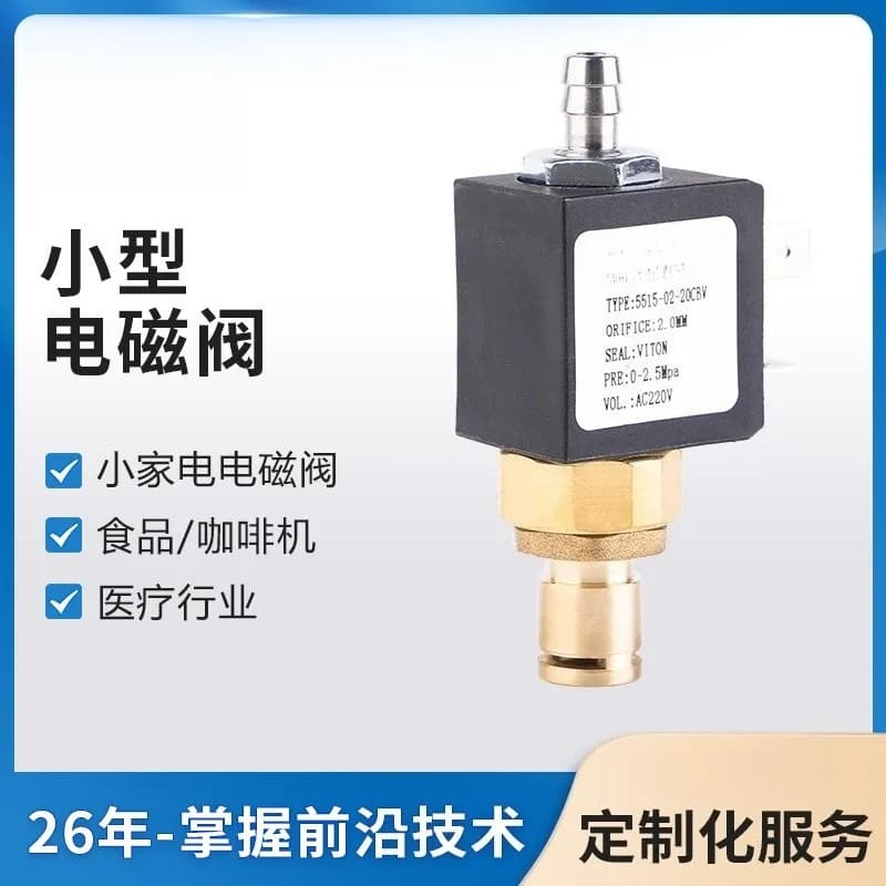 5515-02 Miniature steam solenoid valve