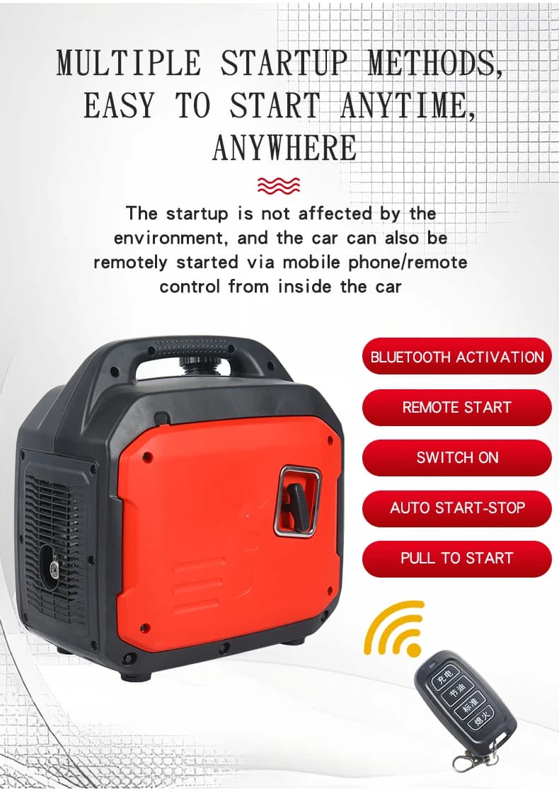 Gold Seller12V DC Generator  24V Portable DC Generator  Low Voltage Automatic Start and Stop  Multi Functional Startup