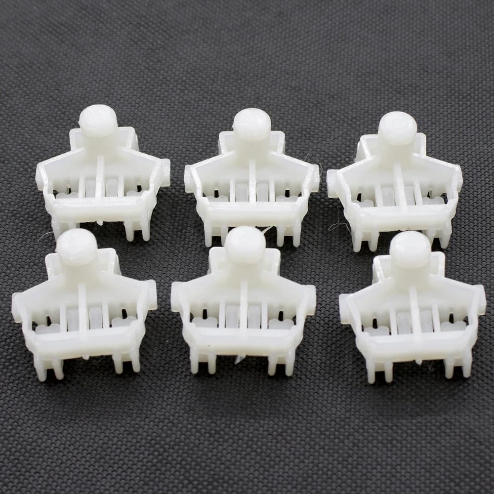 2Pcs Front Slide Car Window Regulator Repair Clips for Renault Clio II 1998-2005 Auto Repair Part
