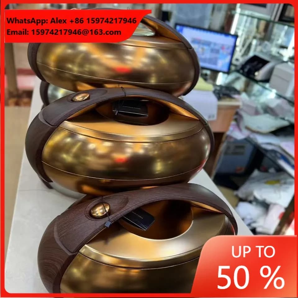 4L-5L-6L Modern 3-Piece Egg-Shaped ABS Plastic Food Warmer Containers With Insulation Multifunction Kitchen Use