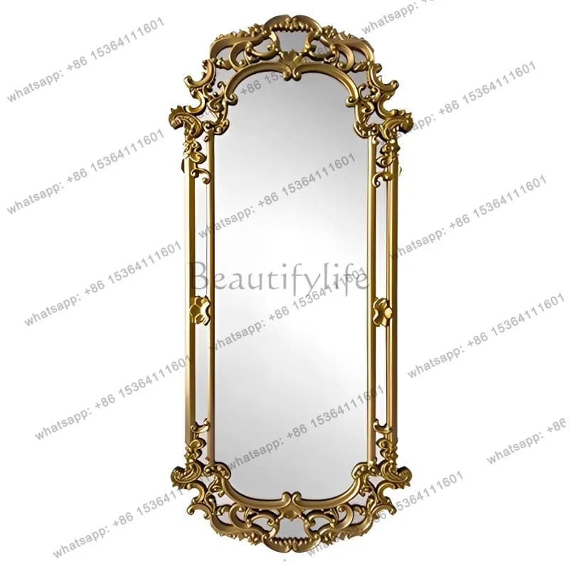 Living Room Floor Decorative Mirror Full Body Vintage Decorative Mirror Luxury Vanity Decoraciones
