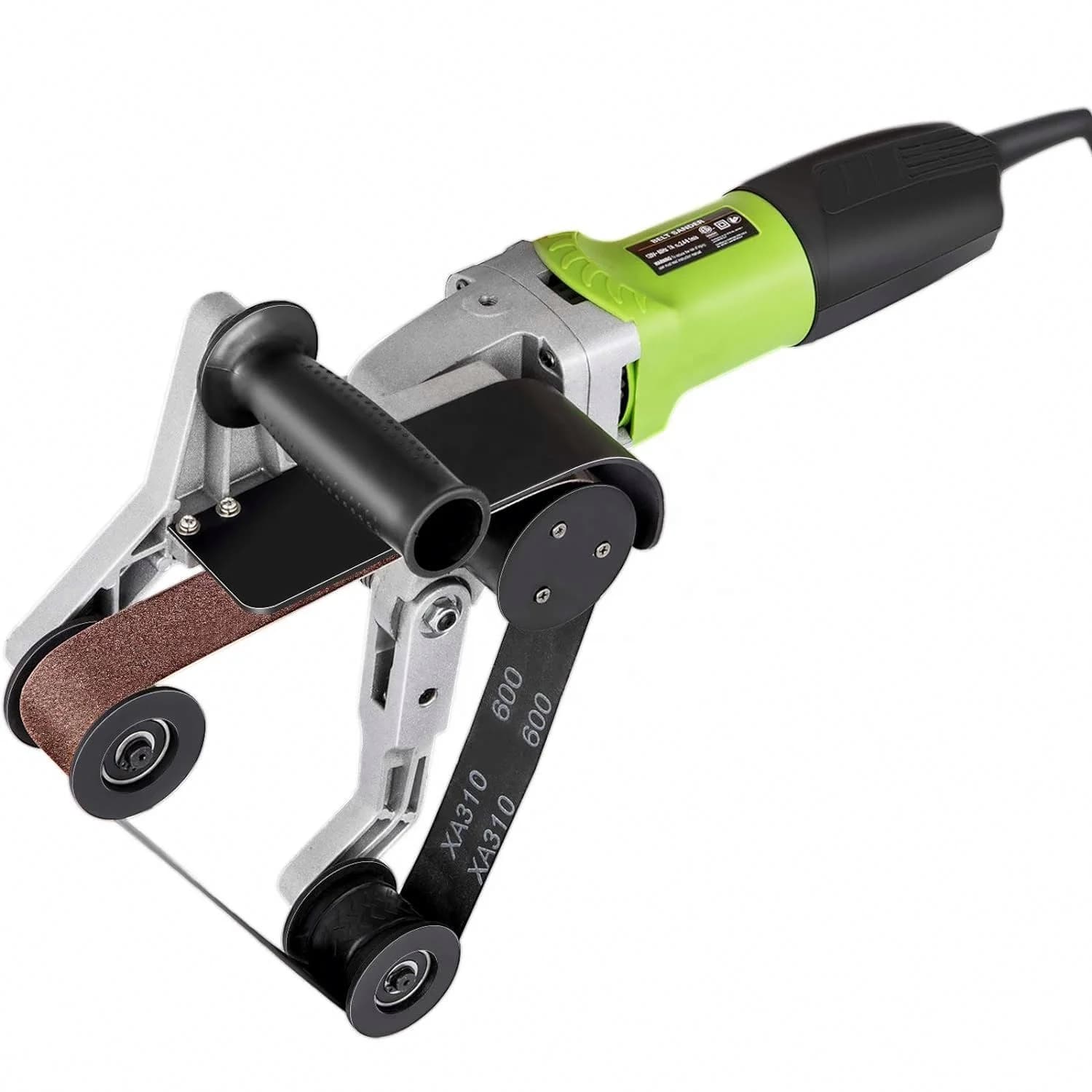 Industrial 110V/220V Handheld Electrical Polisher for Round Pipes Stainless Steel Tube Belt Sander for Various Applications