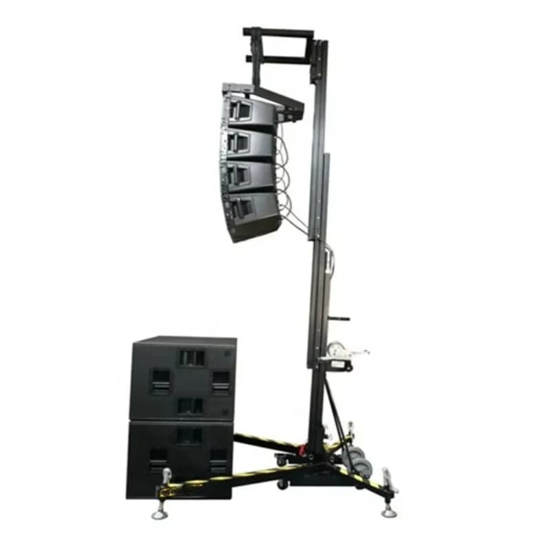 Line Array Crank for Event Speaker Truss Lifts Speaker Stand Up