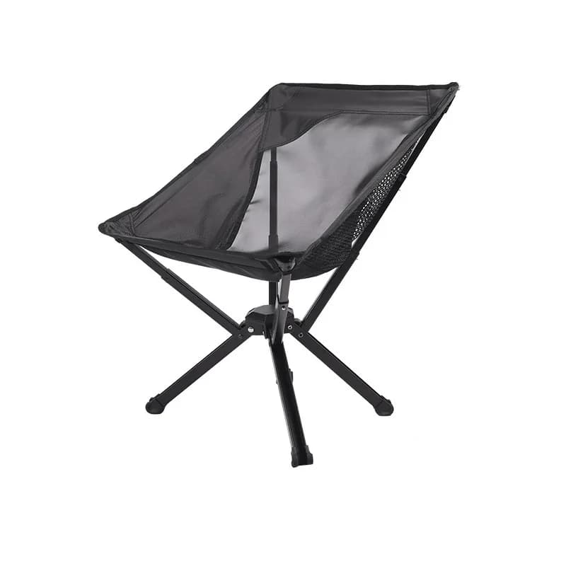 Outdoor folding chair fishing moon chair quick opening umbrella seaside beach  camping folding