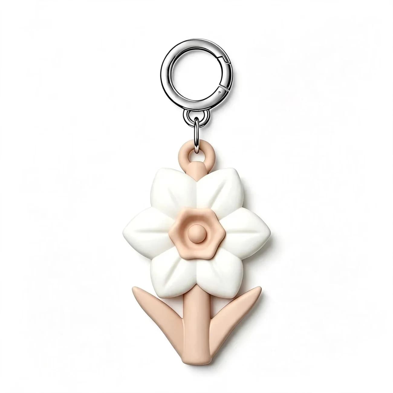 Colorful Flower Heart Cloud Silicone Phone Charm Accessories for Galaxy for IPhone 18 17 16 15 14 13 Pro Max Case