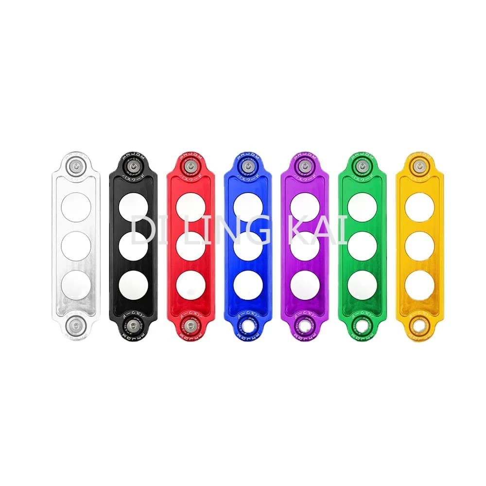 Auto Modified Accessories Universal Car Battery Mounting Bracket 3-hole Battery Holder Car Battery Clip