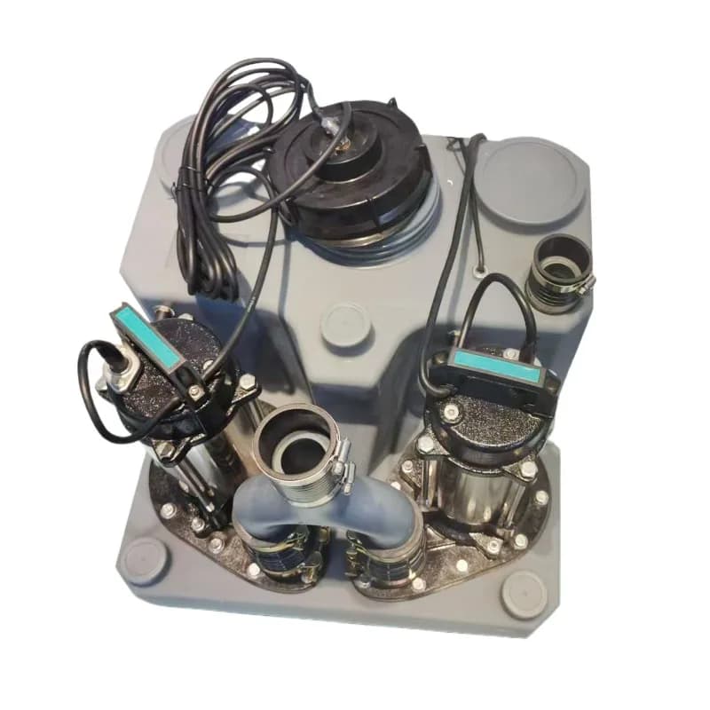 pump household villa basement sewage lifter automatic sewage toilet pump sewage lifting integrated equipment