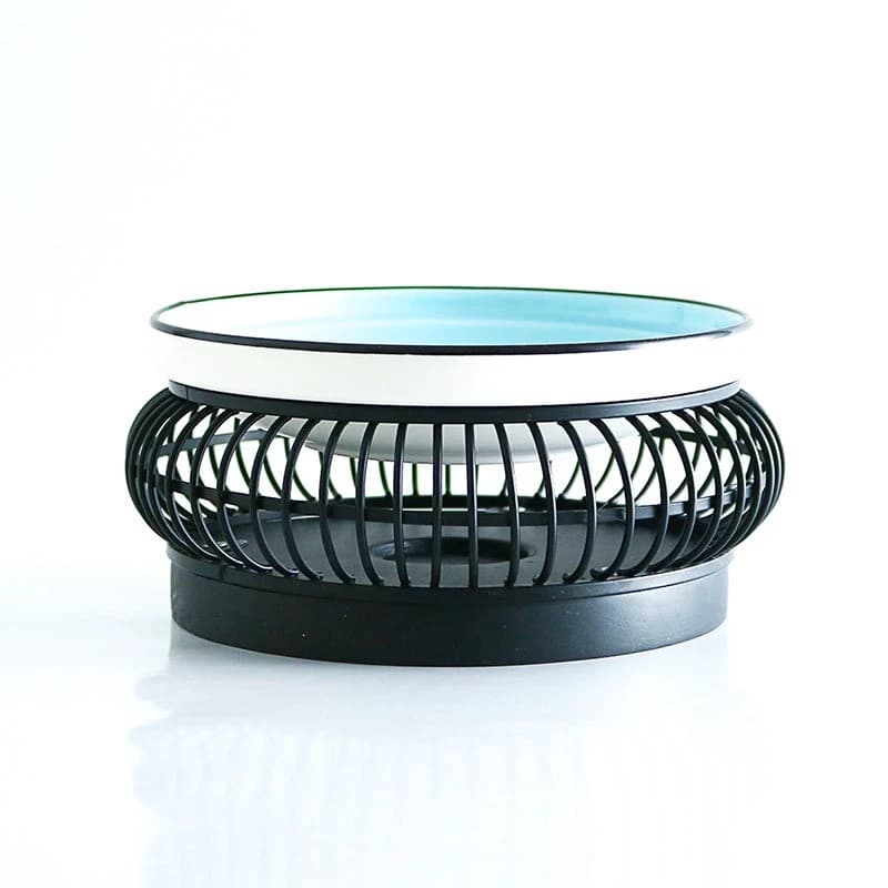 Chinese wrought iron plate Cold special-shaped artistic conception dishes Creative characteristic heating furnace