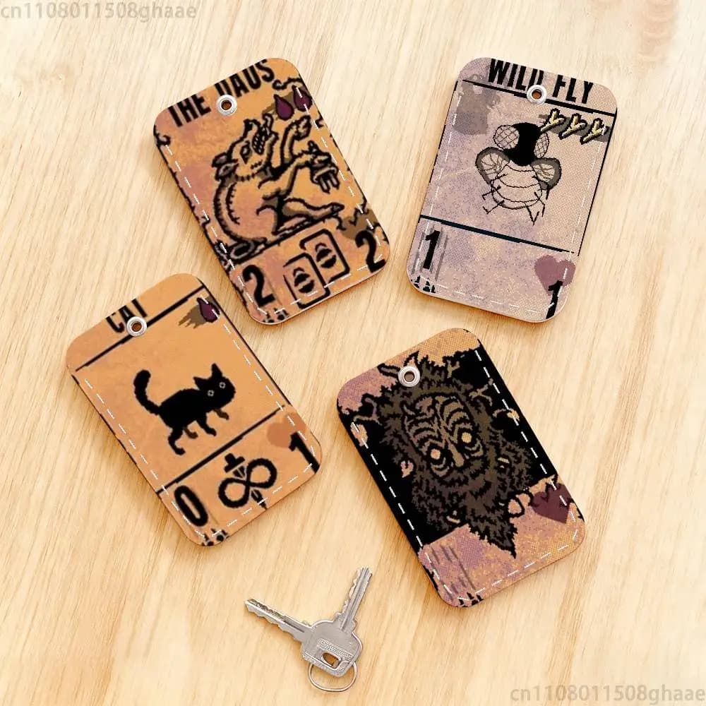 Game I-Inscryption  Personalised Print Card Holder Suitable For Holder Girls Door Card Case Women Badge Holder Keychain