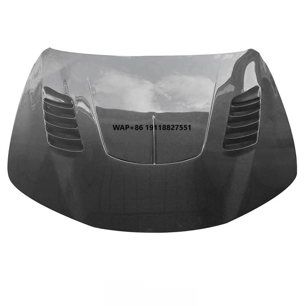 New Version Vented Carbon Fiber Engine Hood for Alfa Rome Giulia Bonnet
