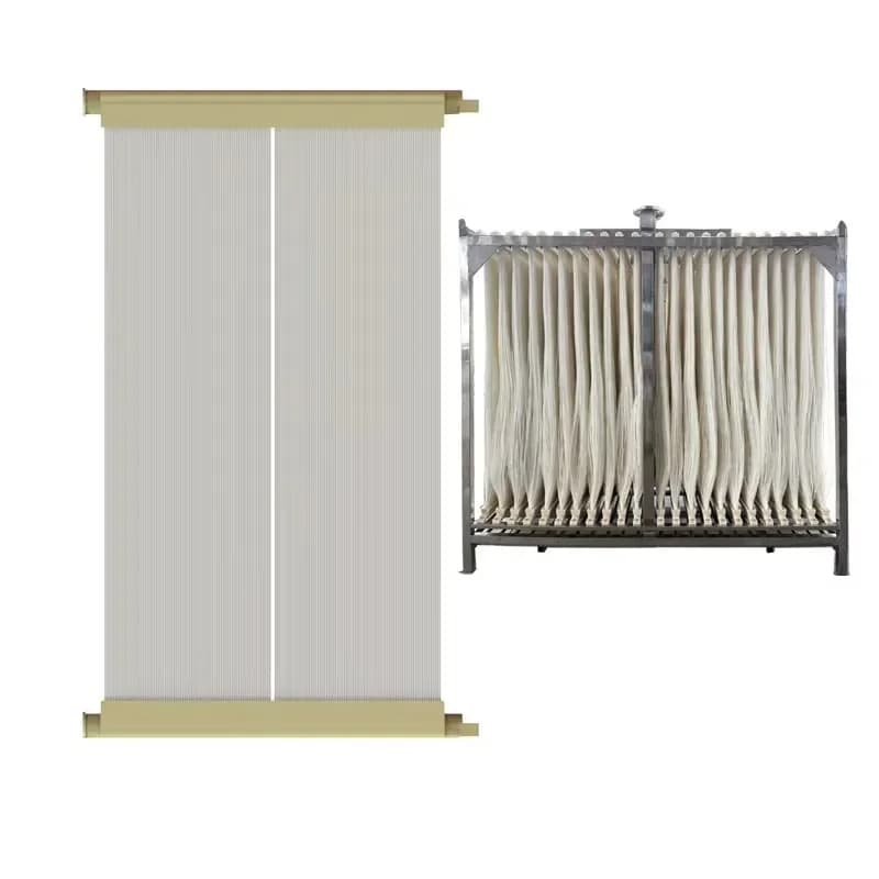 Sewage Treatment Mbr Membrane Hollow Fiber Ultrafiltration Mbr Pvdf Filament Mbr Module