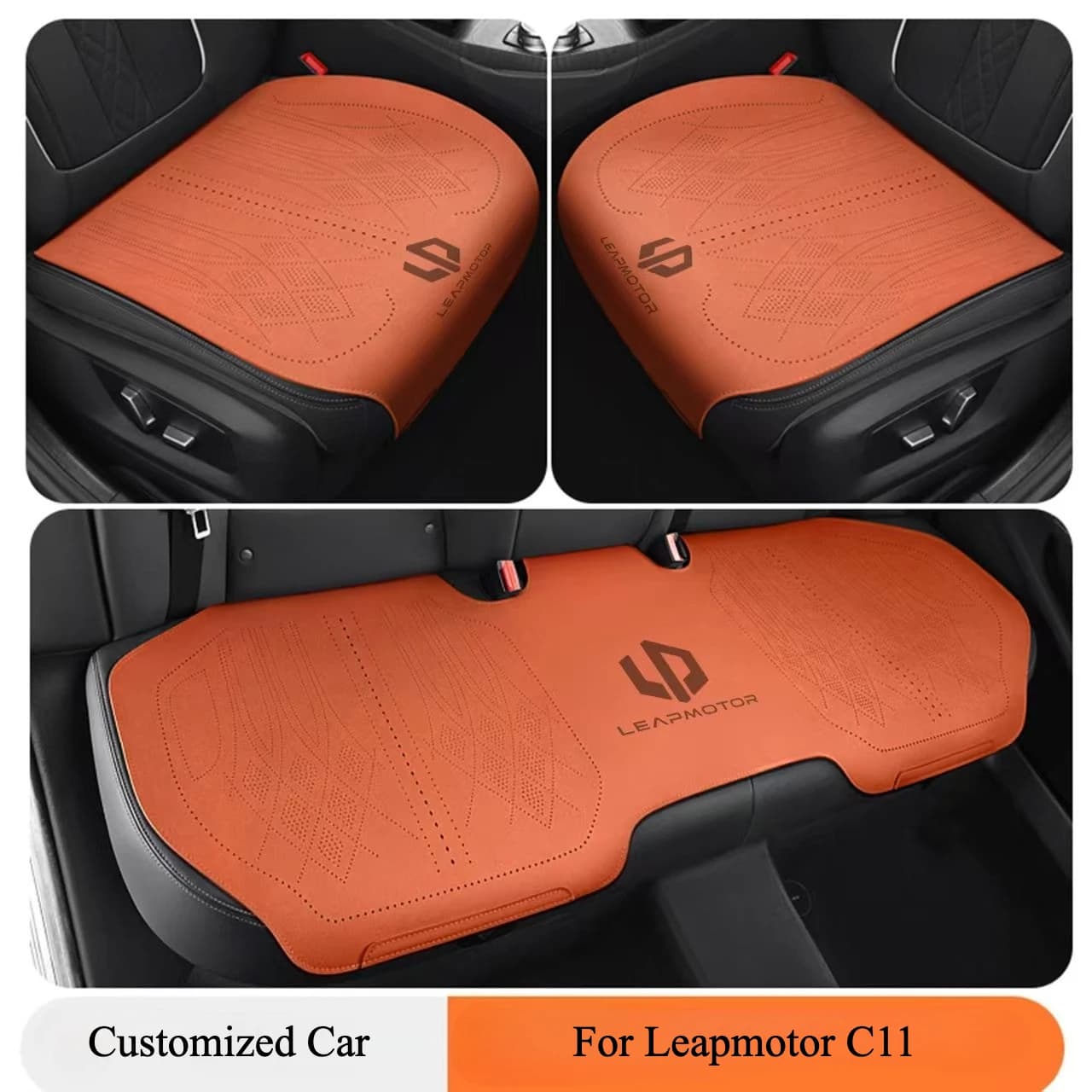For Leapmotor C11 Original vehicle installation car seat cover seat cushion suede Leather seat cover Accessorie