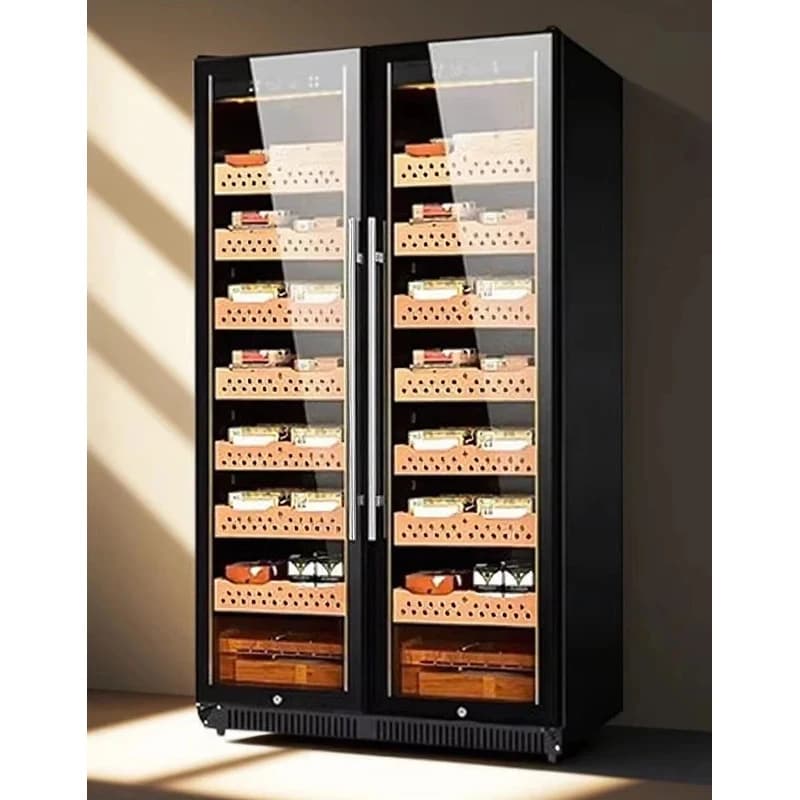 Electronic Spanish Cedar Cooling Temperature Controlled Cigar Humidor Cinet
