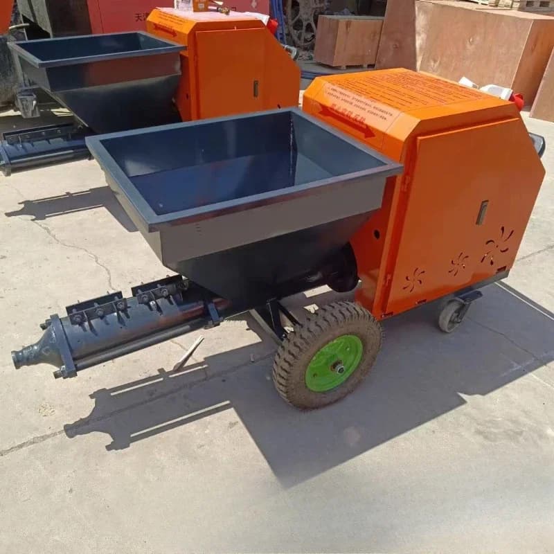 Automatic mortar spraying machine