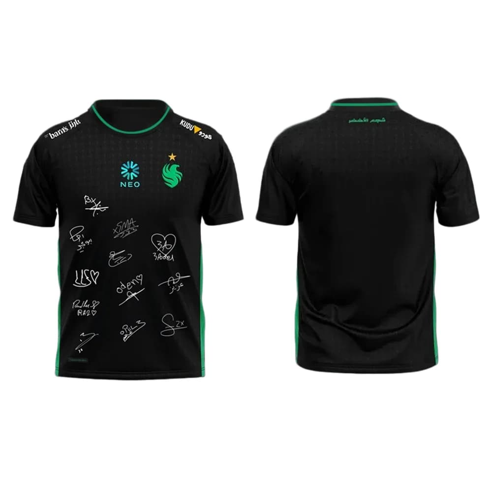 New Counter-Strike2 Team Falcons Esports Uniform Jersey Breathable Sports Sports Fashion Fans Gift T shirts Loose Tops
