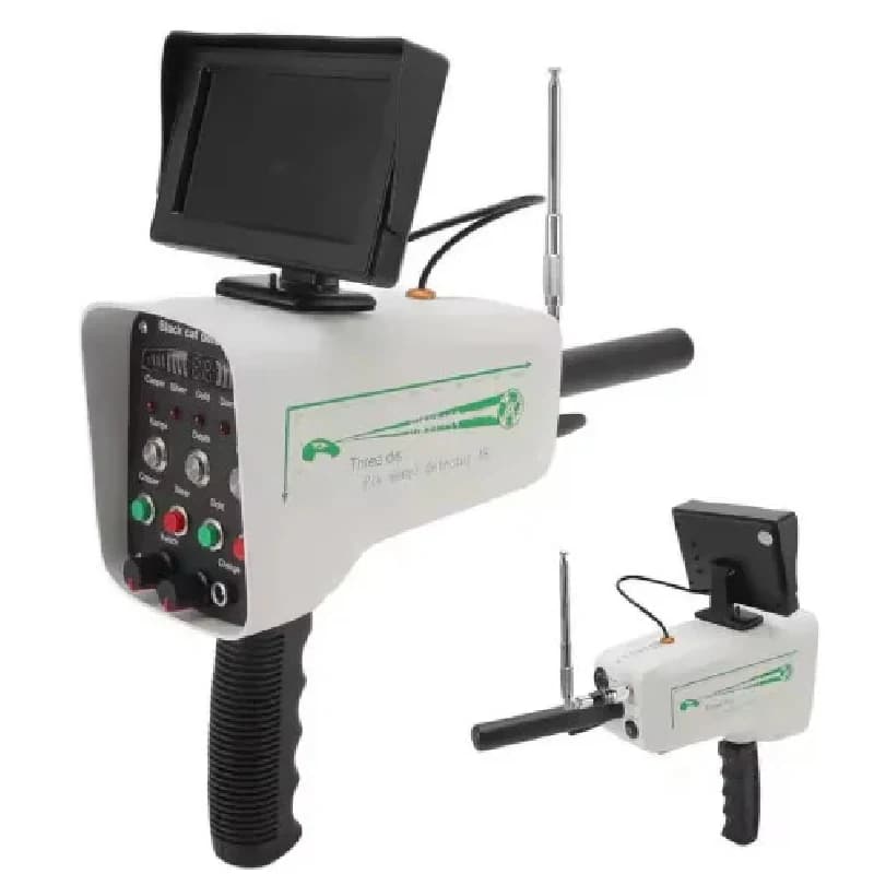 New A Handheld Remote Control Outdoor Gold Gem Metal Detector Treasure Hunter