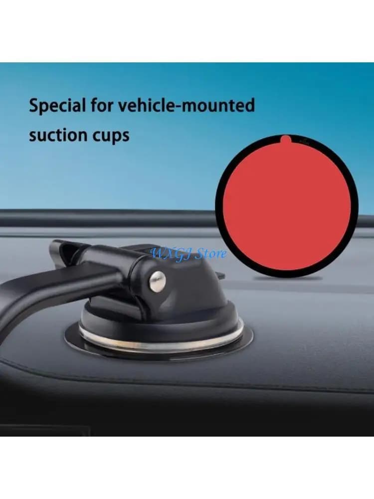 37JE High Grip Silicone Mounting Disc for Dashboard Phone Holders Secure Car Attachments