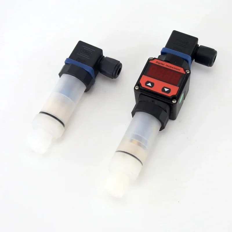 PTFE anti-corrosion pressure transmitter, resistant to concentrated acid and alkali pressure 4-20ma transmitter