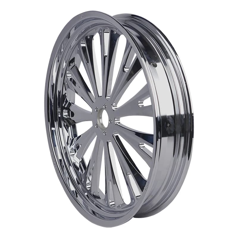 Chrome 23x3.5In Front Wheels Rims Motorcycle Rim Aluminum Wheel Rim for 2018-2023 Harley Softtail, 2014-2023 Harley Touring