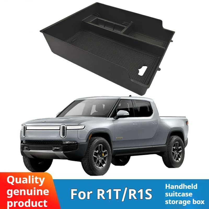 For 2023 Rivian R1T R1S car armrest box storage box central control storage box car decorations accessories  interior decorati