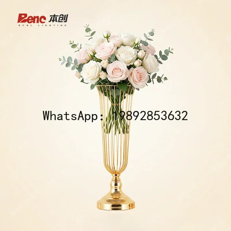 x15 wrought iron table, flower stand, flower ware, wedding style arrangement, runway road guide --2 pcs
