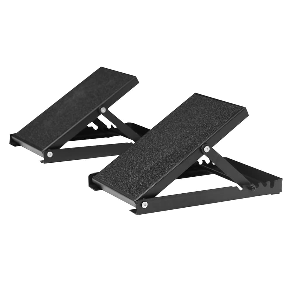 【Hot】Custom Anti-Slip Leg Exercise Adjustable Incline Steel Slant Board Squat Wedge Set For Squat Calf Stretching