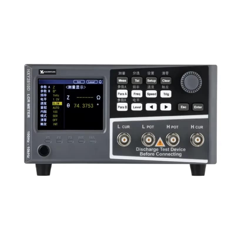 Digital Bridge HY2810D/HY2811D High Precision Capacitance Resistance Inductance Tester 10kHz 220V 1 Year 0.05% Accuracy IP67