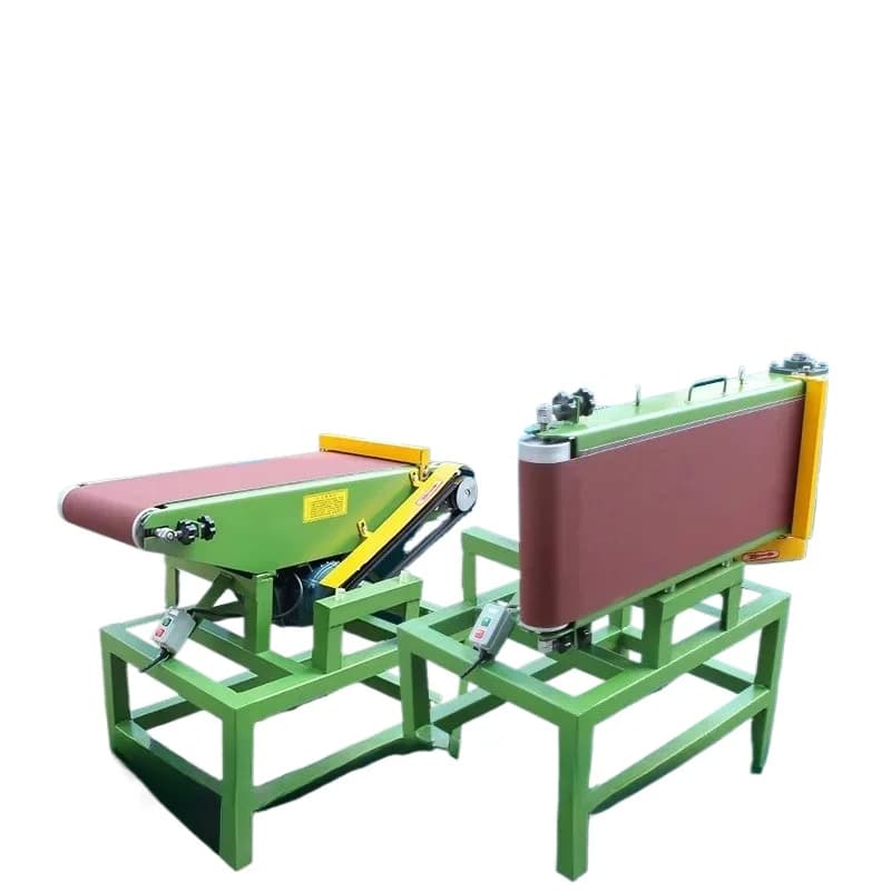LH, woodworking abrasive belt grinding and polishing machine vertical and horizontal two-purpose abrasive belt metal brushed