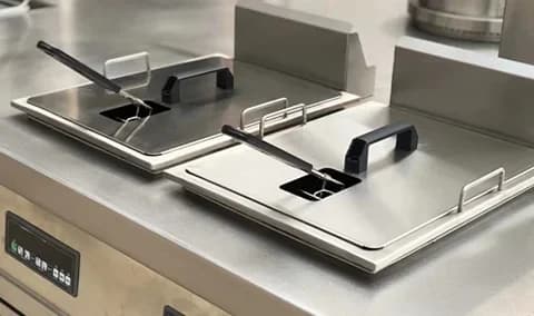 5KW High Power Commercial Induction Cooker Built-In Restaurant Kitchen Cooking Equipment Embedded
