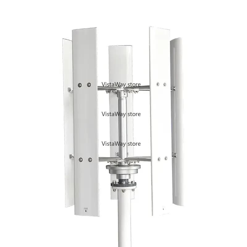 High Efficiency Low Start Wind Speed 48V 1kw Vertical Axis Wind Turbine Generator