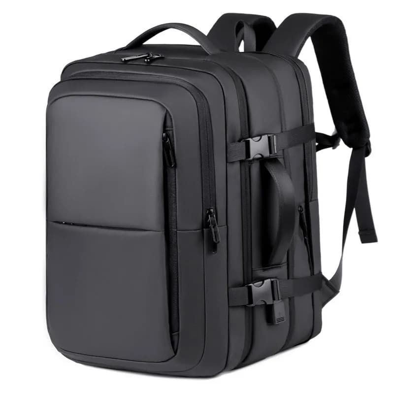 Light Business Large Capacity Shoulder Vacuum Compression Men's Expansion Bag Business Trip Vacuum Backpack Men's