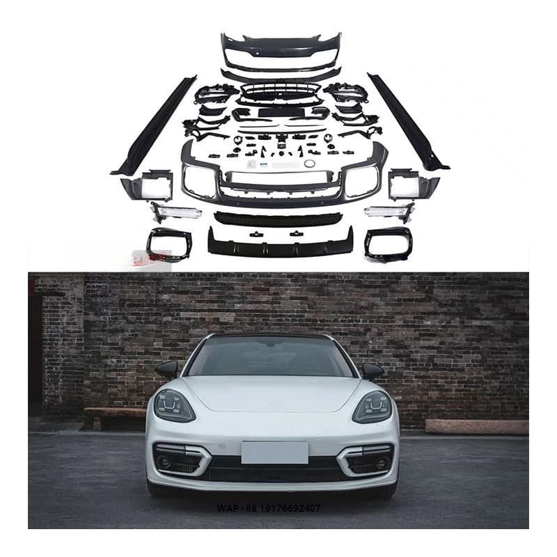 ForPorsche 971 SD Encirclement Bumper Upgrade Kit-Bolt-On Exhaust Cut-Outs Universal Fitment