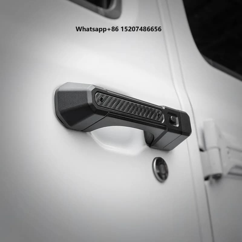 Offroad Door Handle Cover for  JL Accessories 4x4 Aluminum Handle for Car Body Parts Accessories