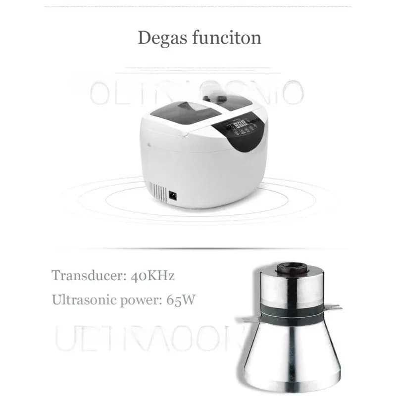 GT SONIC VGT-6250 Ultrasonic Cleaner | SUS304 Watch Bracelet Degreaser