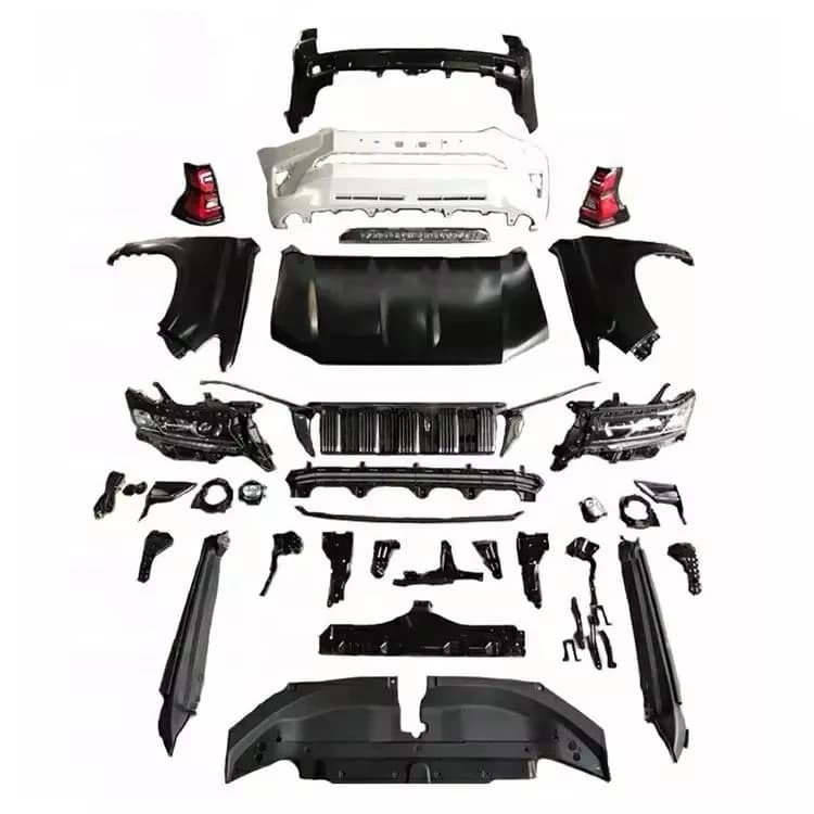KEBEL High Quality Body Kits Car Bumper Front Set Good Price Front Bumper Set for  Land Cruiser Prado 2018