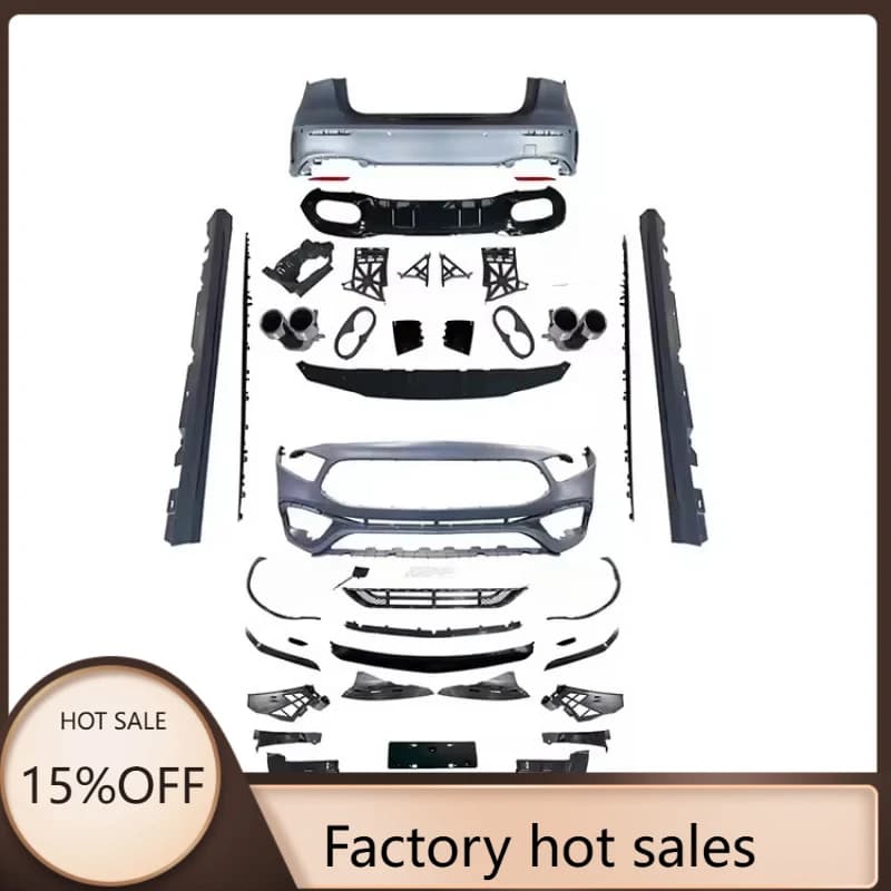 Car Accsori Factory Plastic Gloss Black Complete A4 Body Kit Set A4 W - Hot Selling