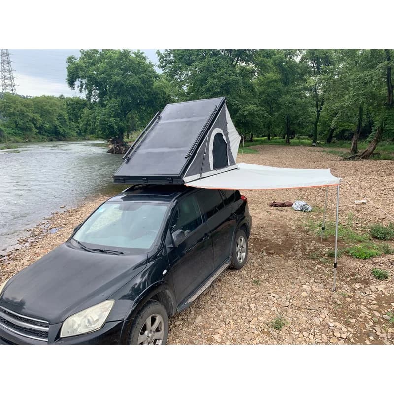 Factory Hot Selling Folding Roof Top Outdoor Travel SUV Hydraulic Automatic Aluminum Alloy Car Tent