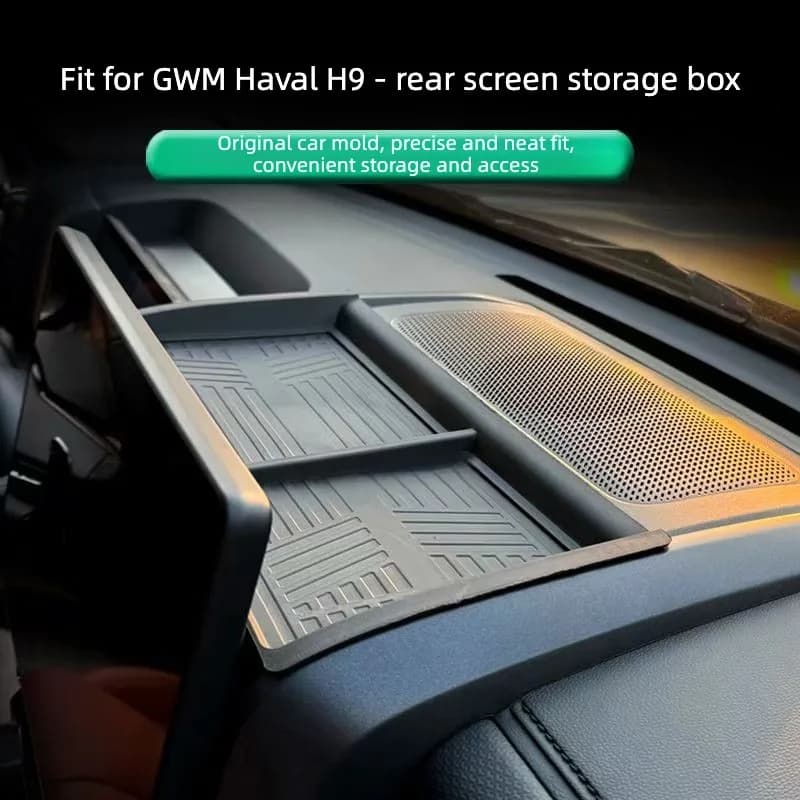 For GWM Haval H9 Second-generation New H9 Central Control Car Storage Box Armrest Storage Box Modified Accessories