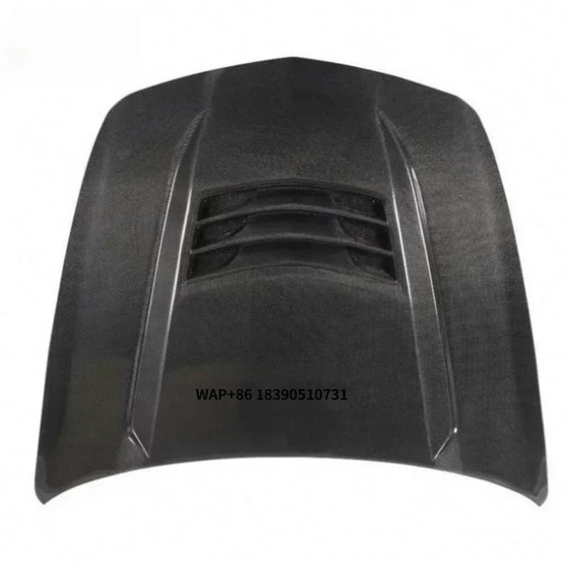 High Quality New Style Engine Cover Forged Carbon Fiber Front Hood Bonnet Fit for CTS-V 2013-2018