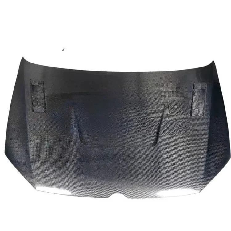 For  POLO 2018-2020 Carbon Fiber Engine Hood Bonnet  Scoop Accessories
