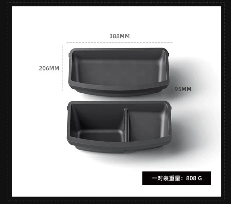 Underseat Storage Box for Tesla Model YL 2026 Seats Drawer TPE Hidden Storage Tray Push Pull Car Y L Front Rear Seater Organizer