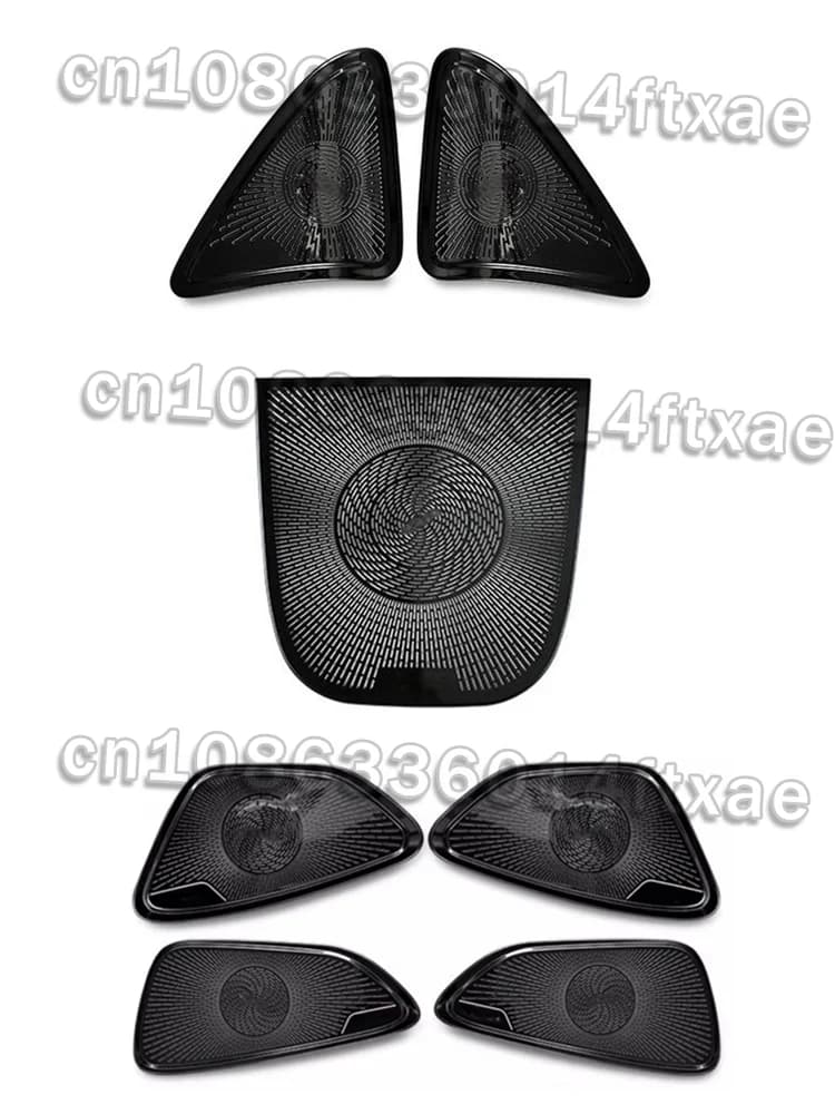 Car door horn protective cover dashboard A-pillar horn cover suitable for Mercedes Benz E-Class W214 2024-2025 modification