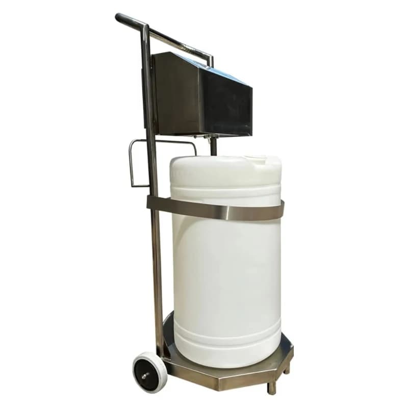 Industrial mobile foam cleaning spray cleaning machine for central kitchens and meat processing plants