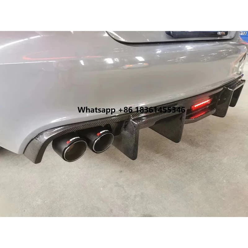 2009 2010 2011 2012 2013 2014 2015 Selling  Hot Product Carbon Fiber Rear Bumper Diffuser  A7 S7 Sline C7