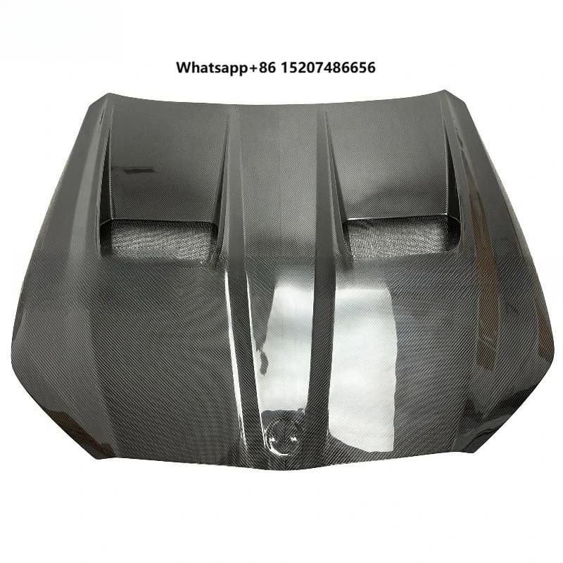 Full Carbon Fiber Front Hood  G90 Carbon Engine Hood Cover Front Bonnet Body Kits Car Parts Accessories