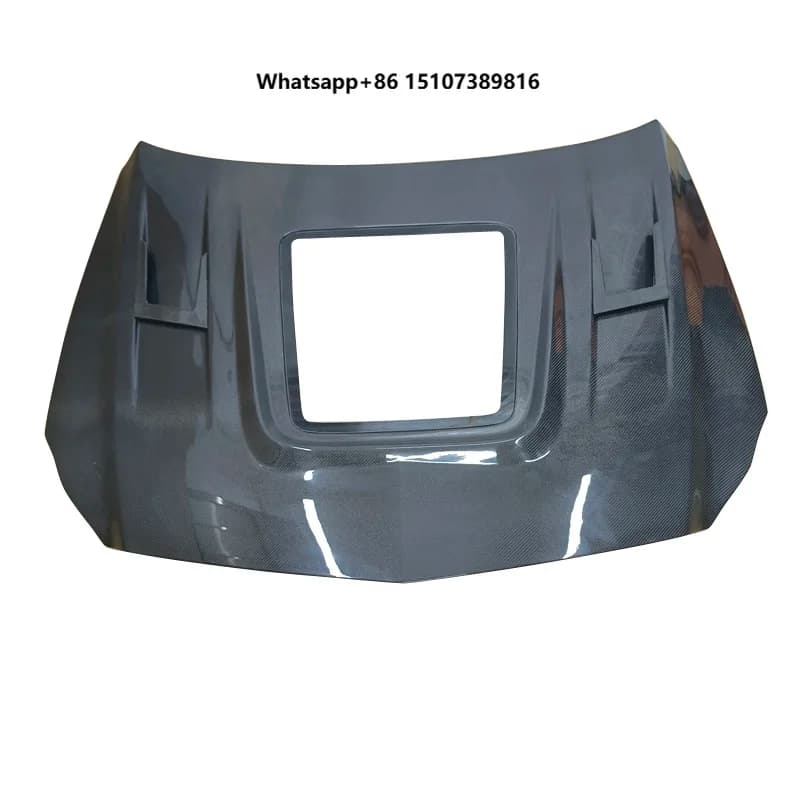 W218 CLS300 260 350 Carbon Fiber Transparent Hood for -Benz CLS 2011-2017