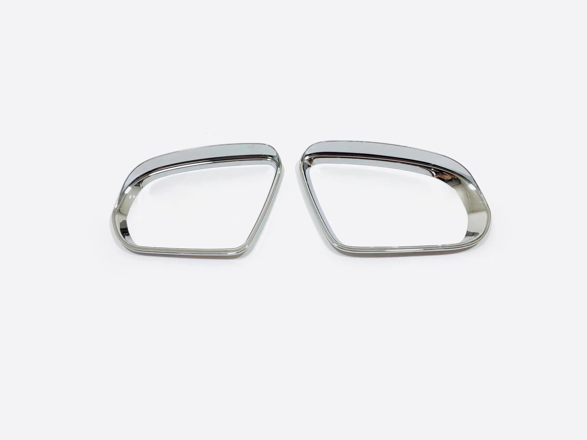 Chrome Rear View Mirror Rain Visor for Mercedes-Benz GLB B C E S GLC 2pcs